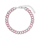 Sparkle Cuban Anklet