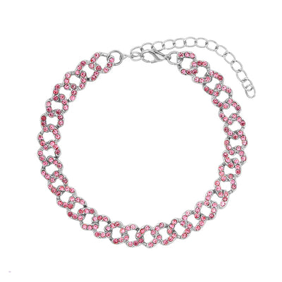 Sparkle Cuban Anklet