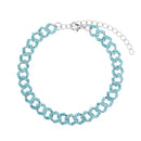 Sparkle Cuban Anklet