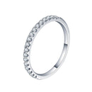 Moissanite Band