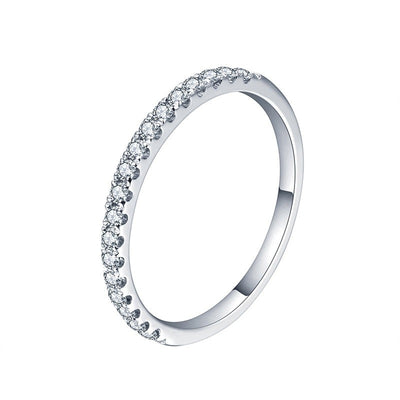 Moissanite Band