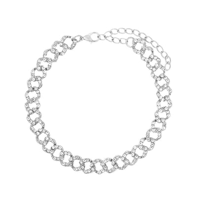 Sparkle Cuban Anklet