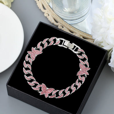 Sparkle Cuban Anklet