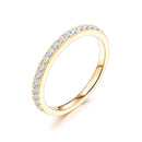 Moissanite Band