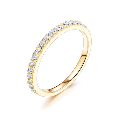 Moissanite Band
