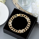 Sparkle Cuban Anklet