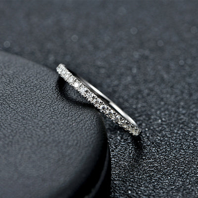 Moissanite Band
