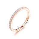 Moissanite Band