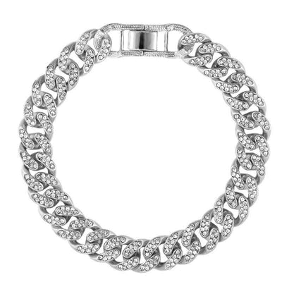Sparkle Cuban Anklet