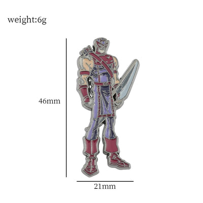 Superhero Pin