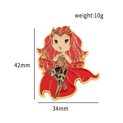 Superhero Pin