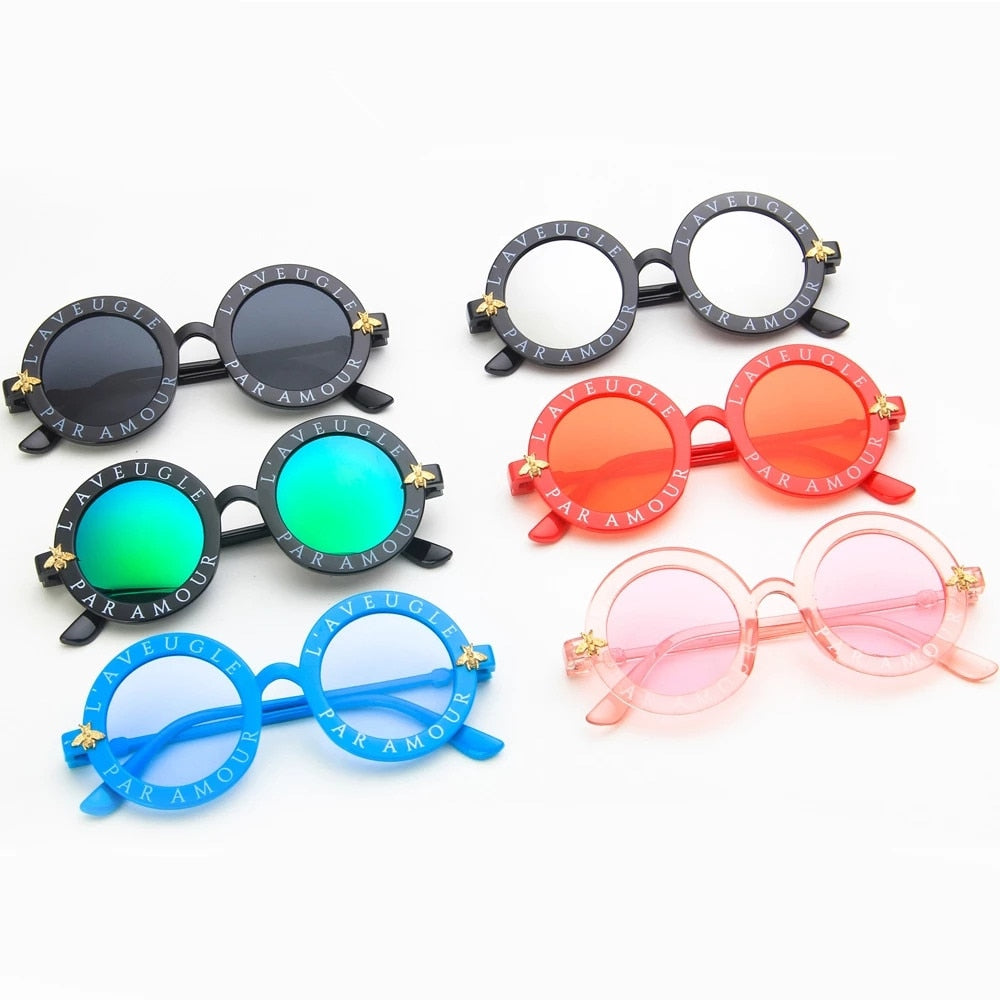 Kids Retro Vintage Translucent Cat Eye Sunglasses – BoujeeVibes