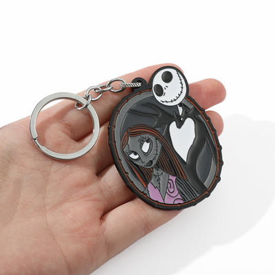 Jack & Sally Keychain