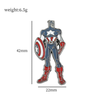 Superhero Pin