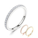 Moissanite Band